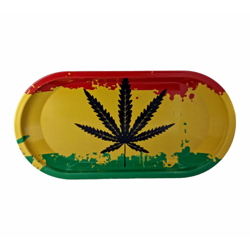 Набір для куріння трави з трубкою з 5 предметів "RASTA"