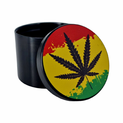 Набір для куріння трави з трубкою з 5 предметів "RASTA"