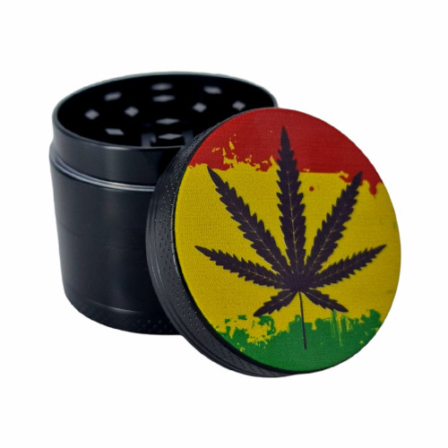 Набір для куріння трави з трубкою з 5 предметів "RASTA"
