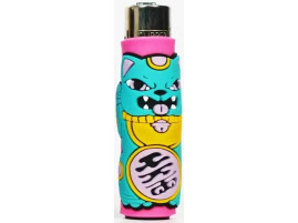 Зажигалка Clipper "Cat" в защитном силиконовом чехле #6