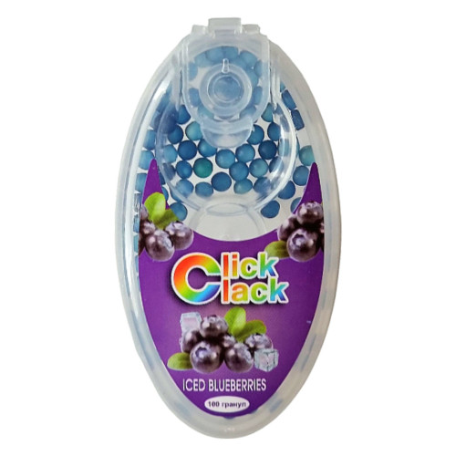 Капсули  для цигарок і стіков "Iced Blueberries" 100 шт (чорниця - лід)