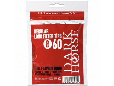 Фільтри для самокруток Dark Horse Rerular Long 8х22 мм (60 шт)