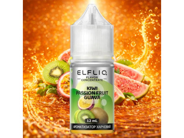 Набір для самозамісу Elf Liq Kiwi Passion Fruit Guava 30 мл 50 мг зі смаком ківі, маракуї та гуави