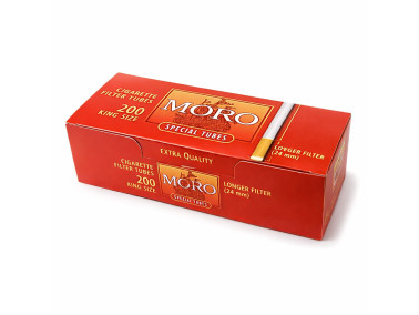 Гільзи для сигарет з довгим фыльтром "MORO" 200 шт. 24 мм