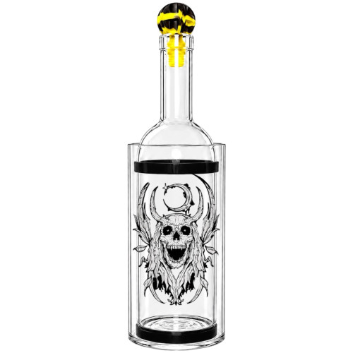 Воднік для куріня з скла «Demon Skull»