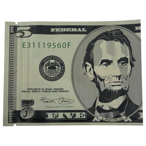 Зіп пакет для тютюну 5 Dollar