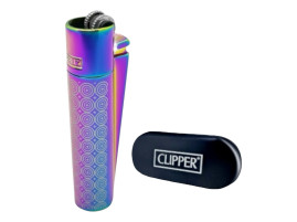 Зажигалка Clipper металл Clipper Display Ice