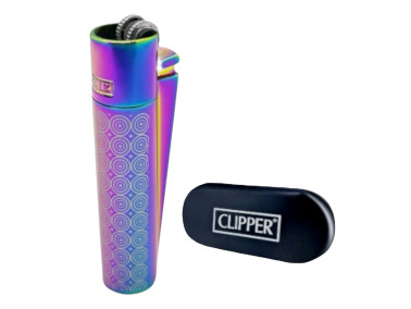 Запальничка метал Clipper Display Ice