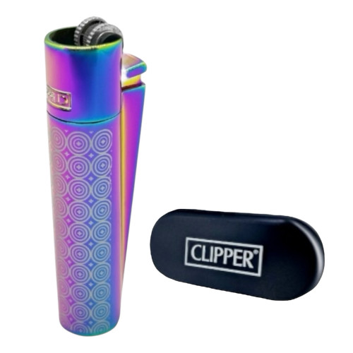 Зажигалка Clipper металл Clipper Display Ice
