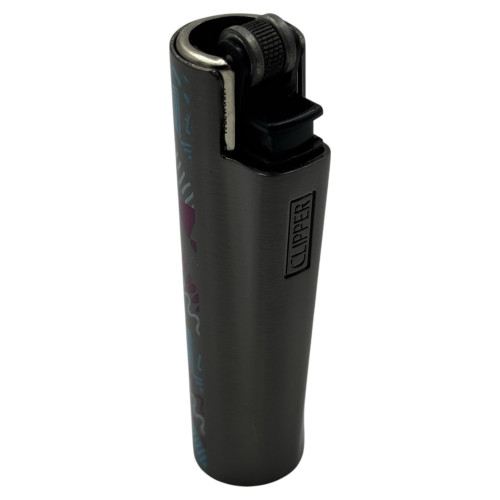 Запальничка Clipper Mini Metal Case у металевому чохлі "Ацтек"