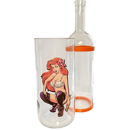 Бонг - Воднік для куріня з скла «Ariel Girl»