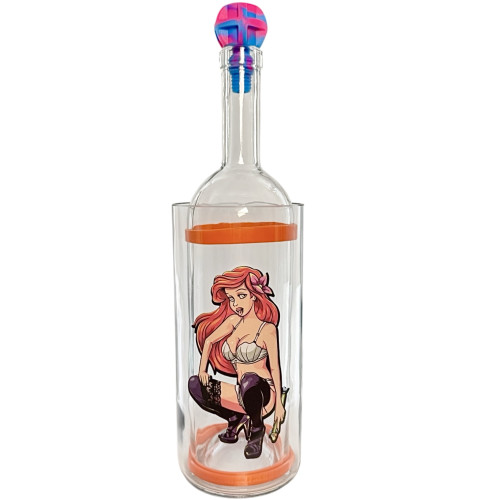Бонг - Воднік для куріня з скла «Ariel Girl»