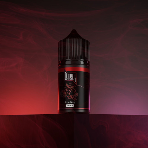 Набір для самозамісу Chaser Black Triple Berry 30 мл 50 мг зі смаком малини, вишні і смородини