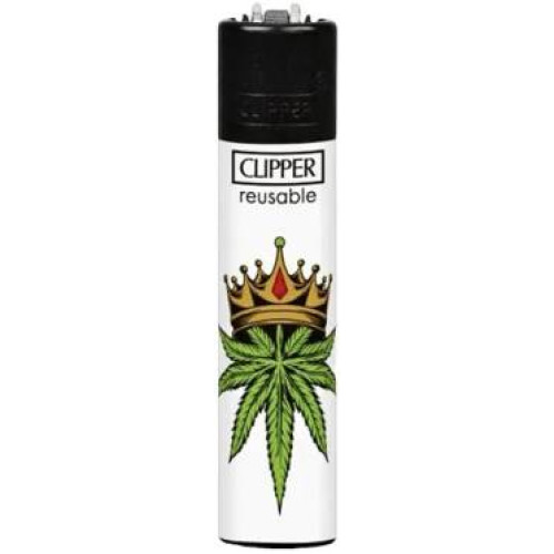 Запальничка Clipper mini "Weed King" #3