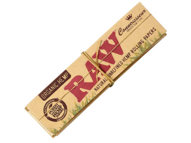 Папір для самокруток + фільтра RAW Connoisseur King Size Organic Hemp