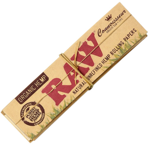 Папір для самокруток + фільтра RAW Connoisseur King Size Organic Hemp