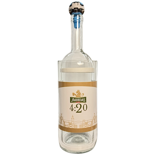 Воднік з скла для куріння «Львівське 4:20»
