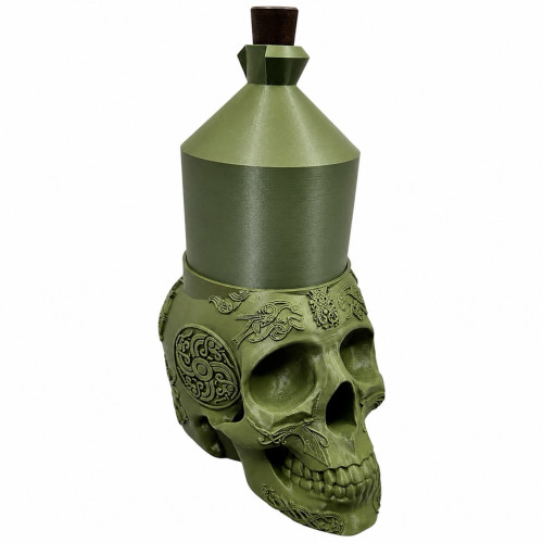 Акриловий водний для куріння Scull Green
