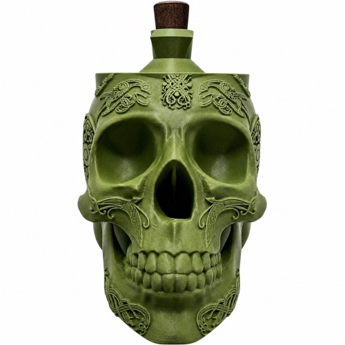 Акриловий водний для куріння Scull Green