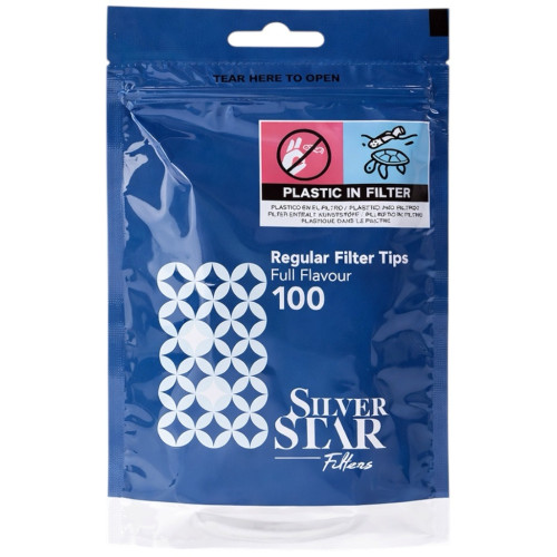 Фільтри для самокуток Silver Star 8х15мм 100 шт.