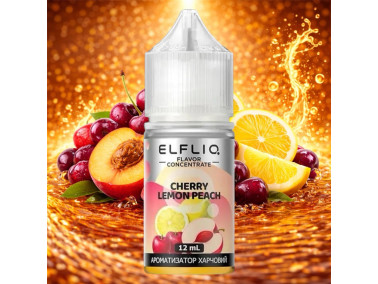Набір для самозамісу Elf Liq Cherry Lemon Peach 30 мл 50 мг зі смаком персика, вишні та лимона