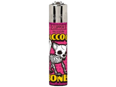 Запальничка Clipper Classic Wild Bones Pink