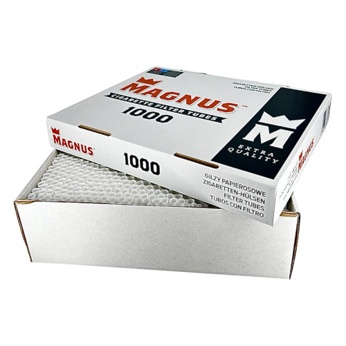 Гільзи для набивання сигарет 1000 Magnus  - 8мм
