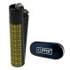 Запальничка метал Clipper Display Gold