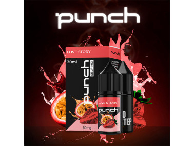 Набір для самозамішування Punch Love Story 30 мл 50 мг зі смаком маракуї, груші та полуниці