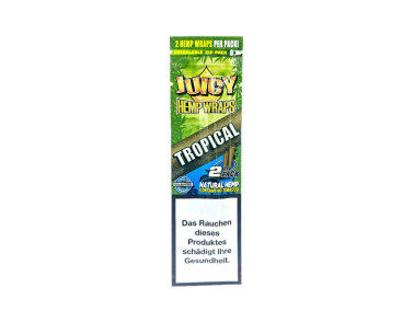 Бланти "Jay's Hemp Wraps Tropical" - суміш тропічних фруктів 