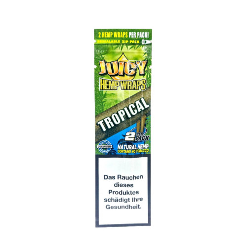 Бланти "Jay's Hemp Wraps Tropical" - суміш тропічних фруктів
