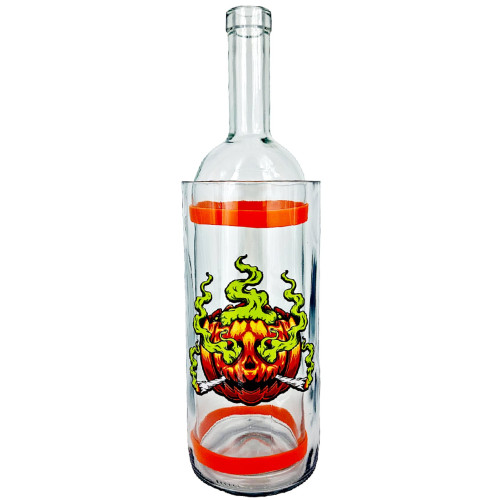 Бульбулятор для куріня з скла «Halloween Weed»
