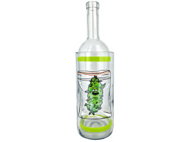 Воднік з скла для куріння «Weed Rick»