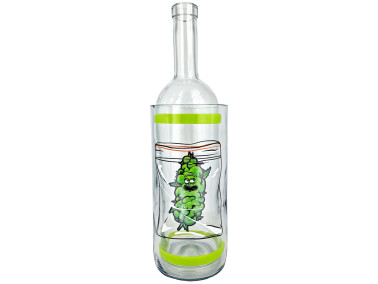 Воднік з скла для куріння «Weed Rick»