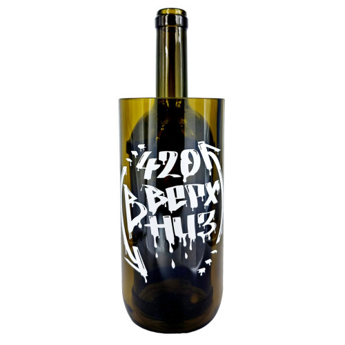 Водний бонг для куріння «Weed 420 Black»