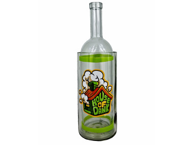 Водний бонг з скла «House of Dank»