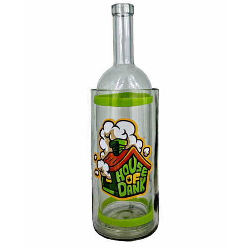 Водний бонг з скла «House of Dank»