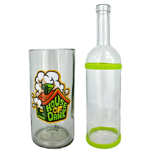 Водний бонг з скла «House of Dank»