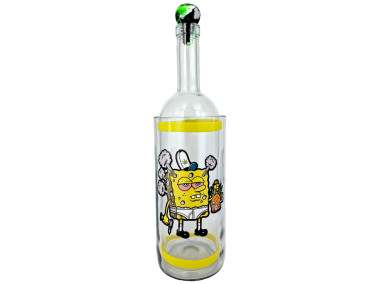 Водний бонг з скла «Weed SpongeBob»