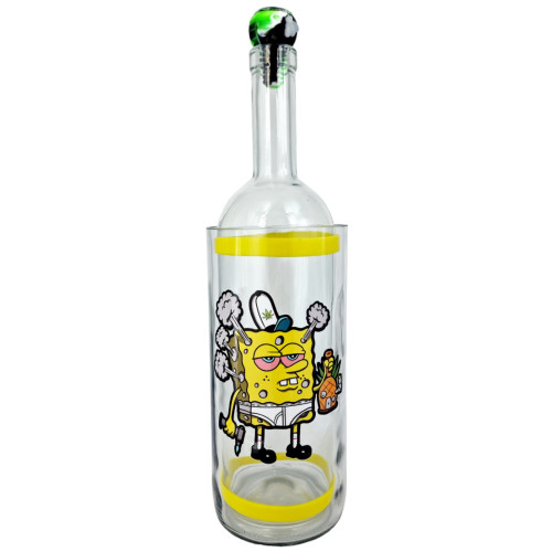 Водний бонг з скла «Weed SpongeBob»