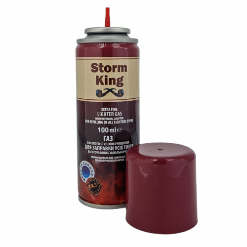 Газ для запальнички Storm King 100 мл