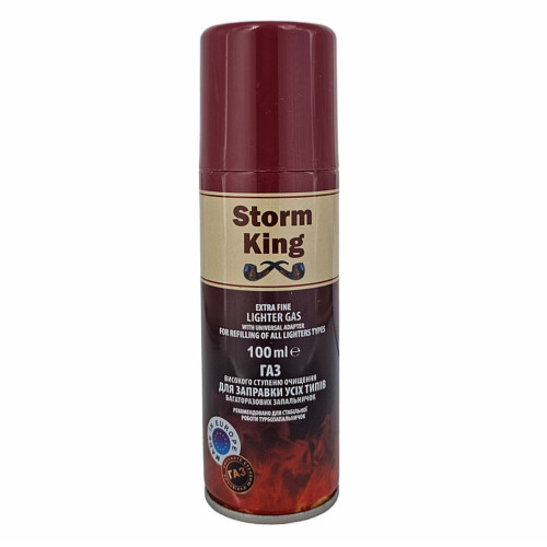 Газ для запальнички Storm King 100 мл