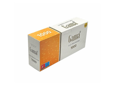 Гільзи для набивання сигарет GAMA 1000шт