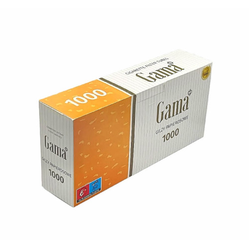 Гільзи для набивання сигарет GAMA 1000шт