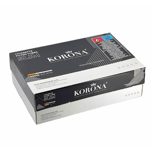 Гільзи для набивання сигарет Korona 6,5 мм Slim 1000шт