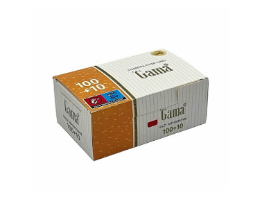 Гільзи для цигарок Gama 100+10 шт