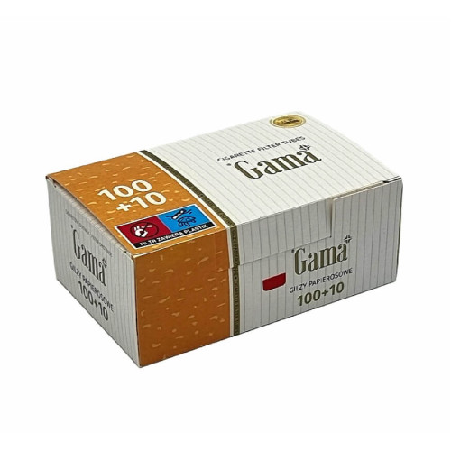 Гільзи для цигарок Gama 100+10 шт