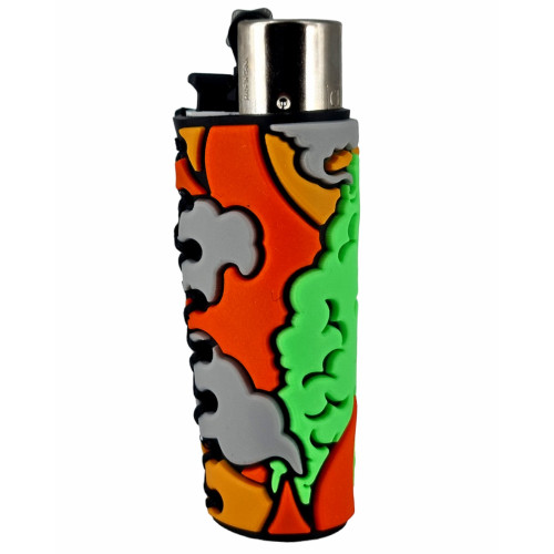 Запальничка Clipper "Coolest covers" в чохлі з силікону "Classic Large"