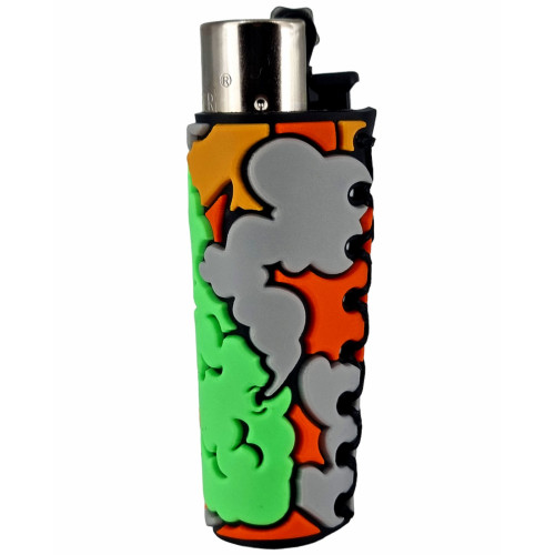 Запальничка Clipper "Coolest covers" в чохлі з силікону "Classic Large"