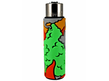 Запальничка Clipper "Coolest covers" в чохлі з силікону "Classic Large"
